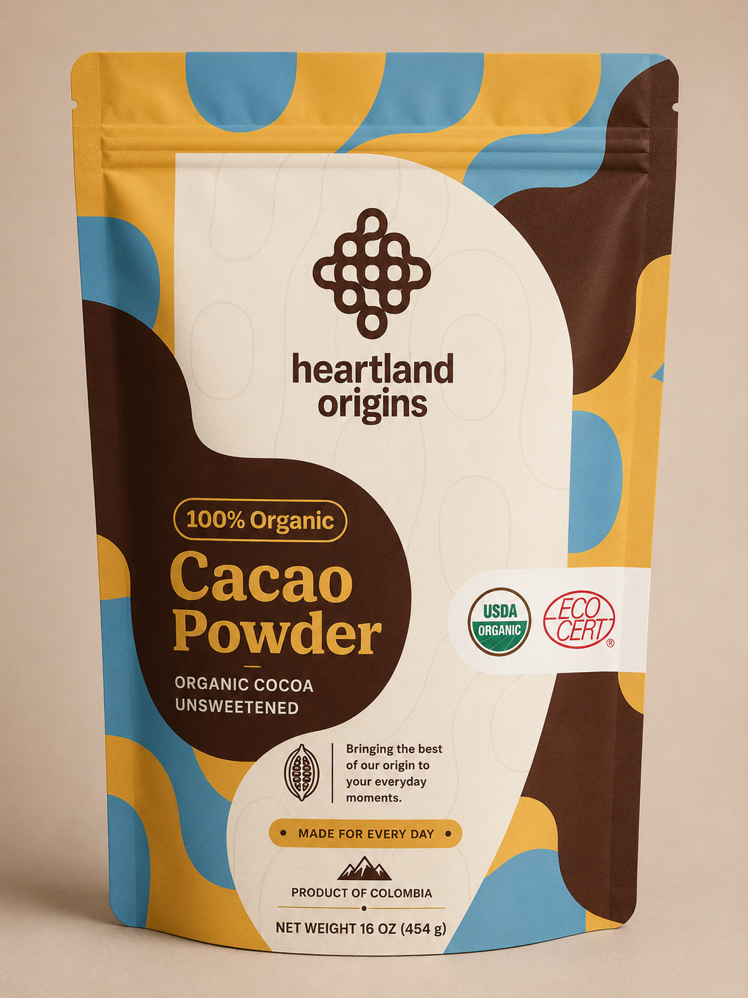 Organic Cacao Powder - 16 Oz